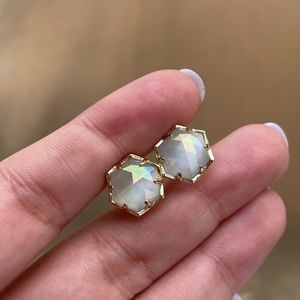 Kendra Scott Iridescent Slate Macy Earrings